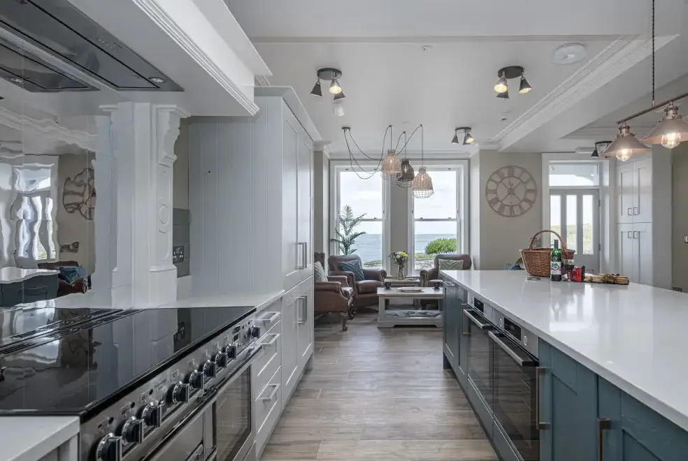 Luxury kitchen at Ty Glas Beach House