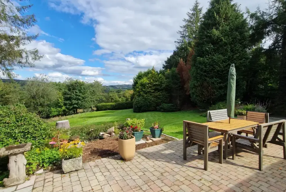 Garden at Ty Gwyn Cottage