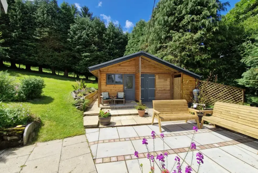 Garden at Ty Gwyn Cottage