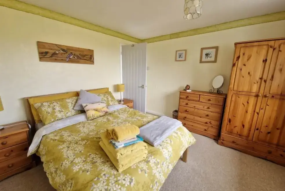 Bedroom at Ty Gwyn Cottage