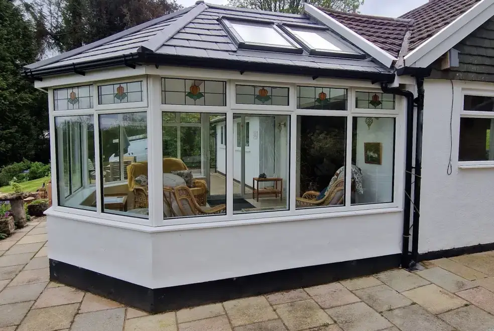 Conservatory at Ty Gwyn Cottage