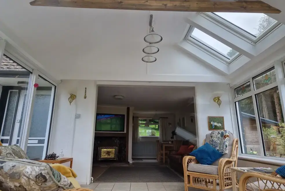 Conservatory at Ty Gwyn Cottage