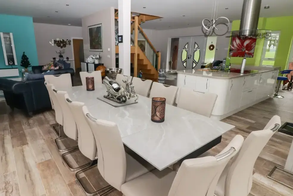 Kitchen/diner at Ty Marlyn