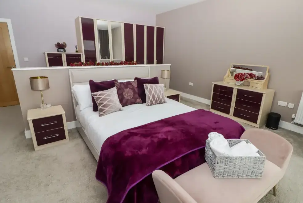 Bedroom at Ty Marlyn