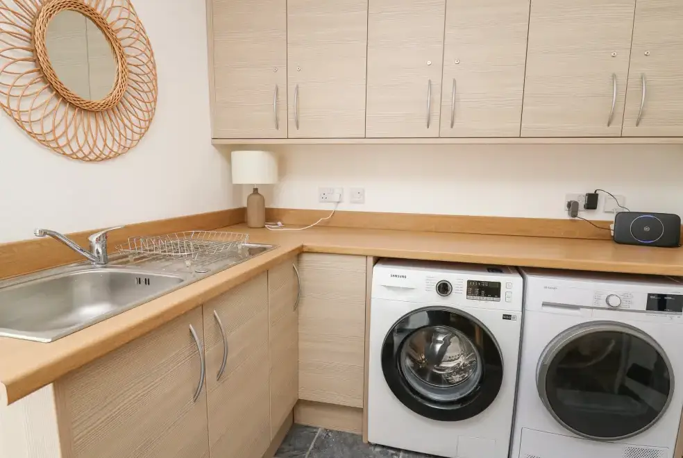 Utility room at Ty Ni