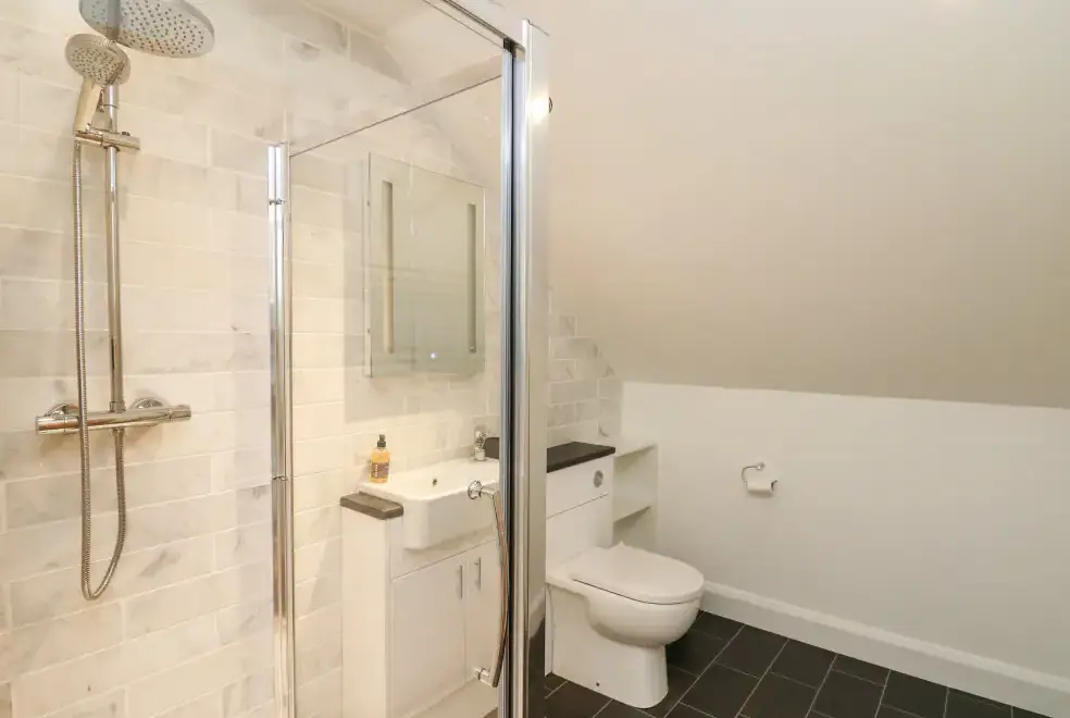 Shower room at Ty Ni