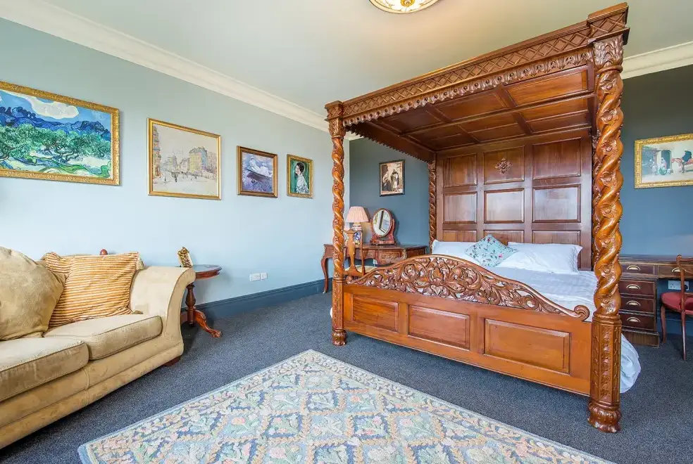 Bedroom at Ty Penbryn