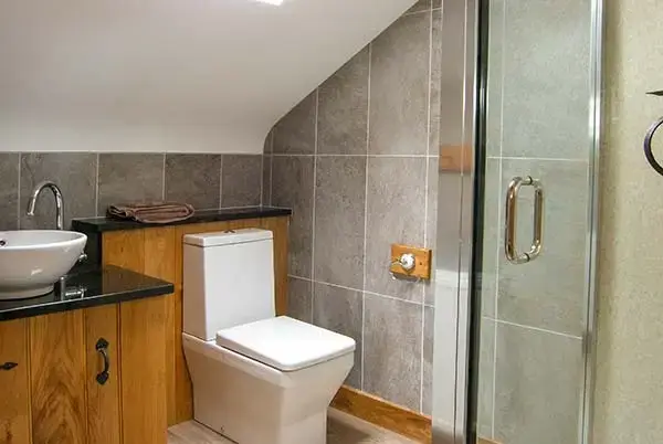Shower room at Tyn Y Celyn Uchaf