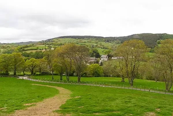 Countryside views at Tyn Y Celyn Uchaf