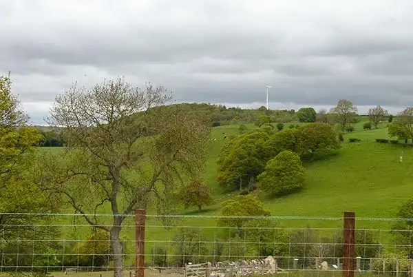 Countryside views at Tyn Y Celyn Uchaf