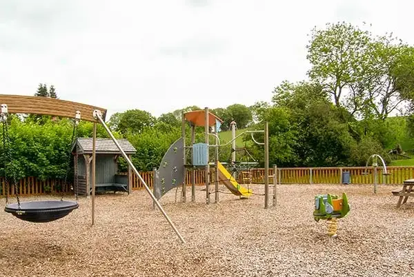Children’s play area at Tyn Y Celyn Uchaf