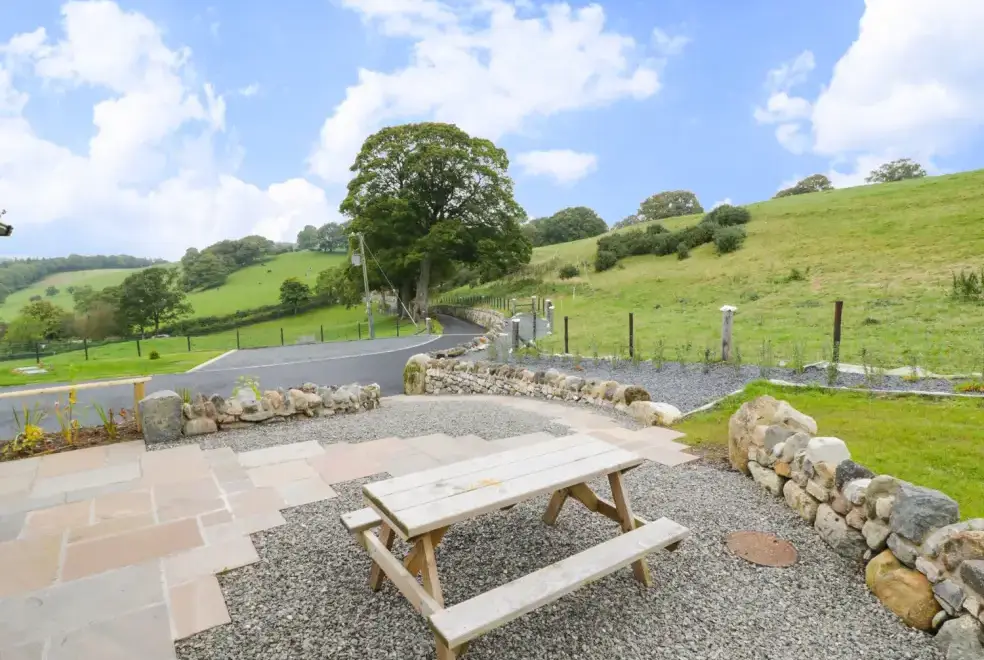 Countryside views at Tyn Y Celyn Isaf