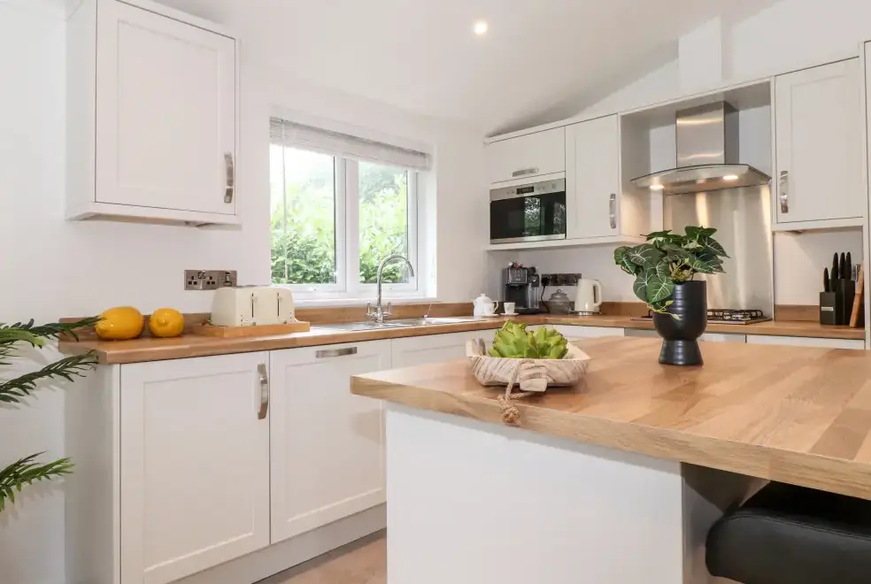 Well equipped kitchen at Unique Luxury Lodge