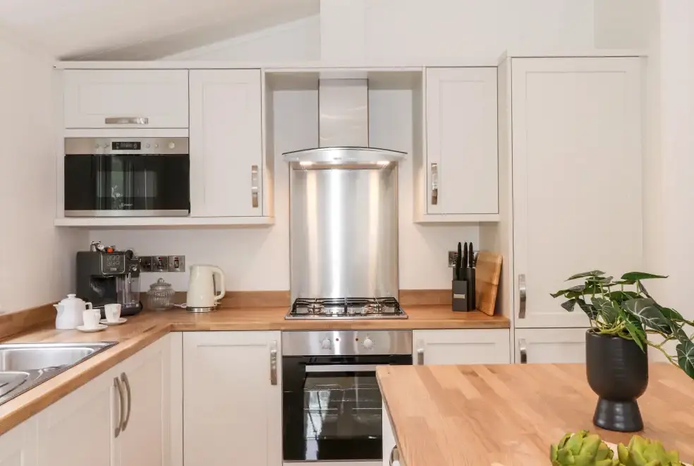 Well equipped kitchen at Unique Luxury Lodge