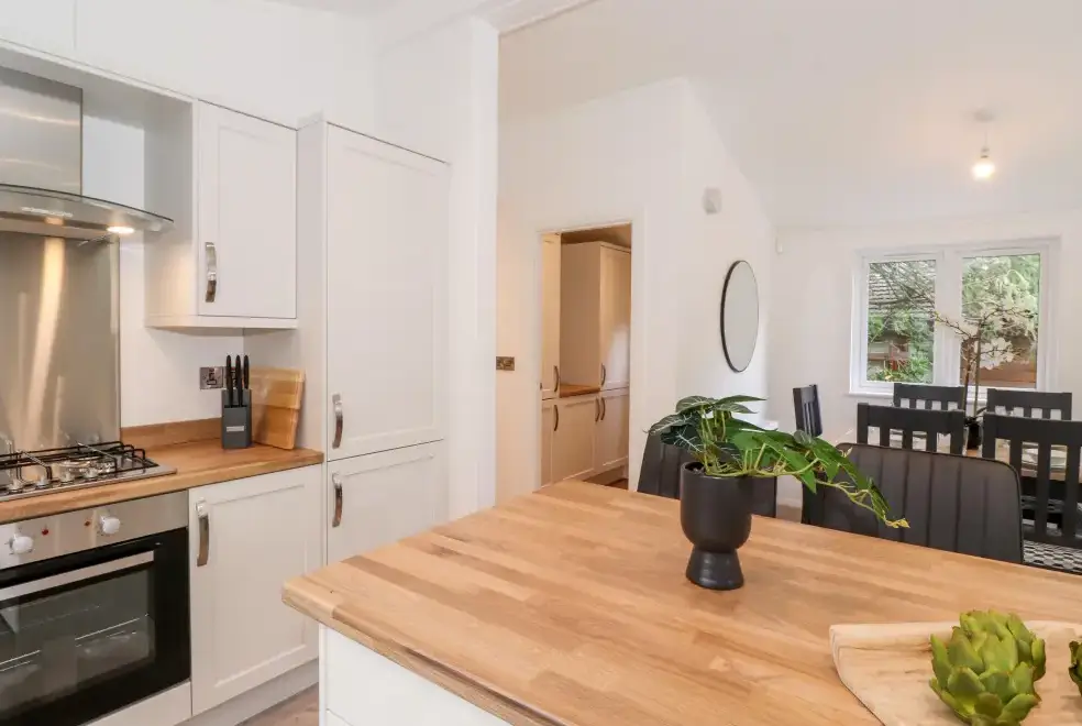 Kitchen/diner at Unique Luxury Lodge