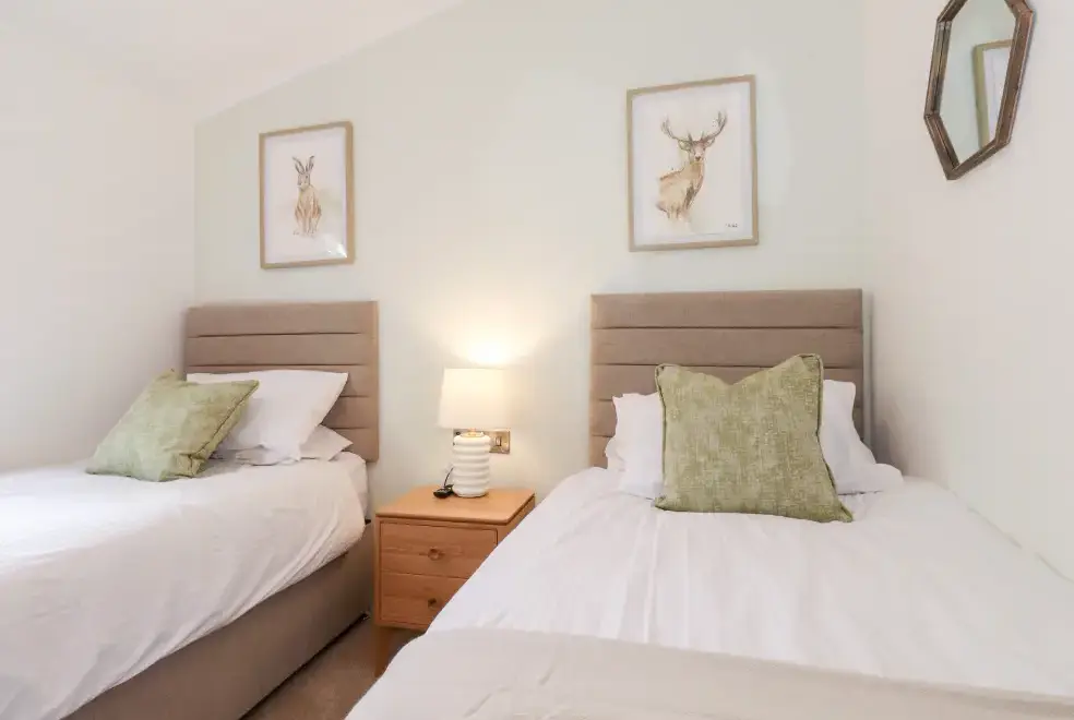 Bedroom at Unique Luxury Lodge