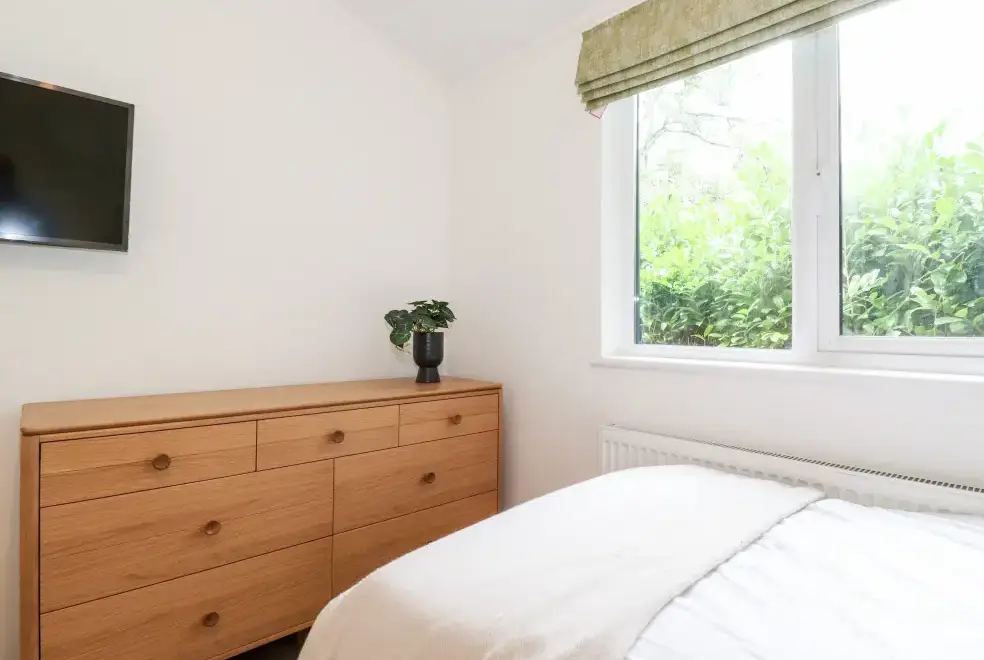 Bedroom at Unique Luxury Lodge