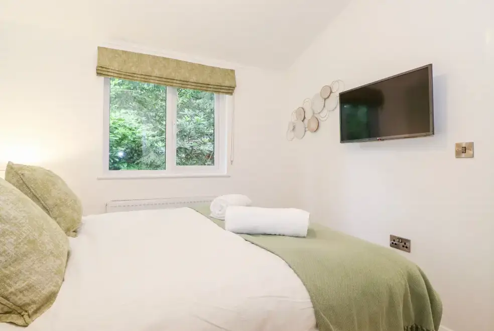 Bedroom at Unique Luxury Lodge