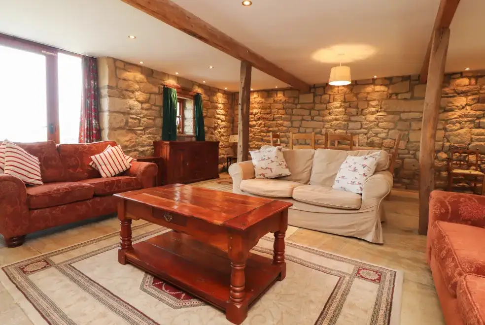 Lounge at Usherwoods Barn, Forest of Bowland