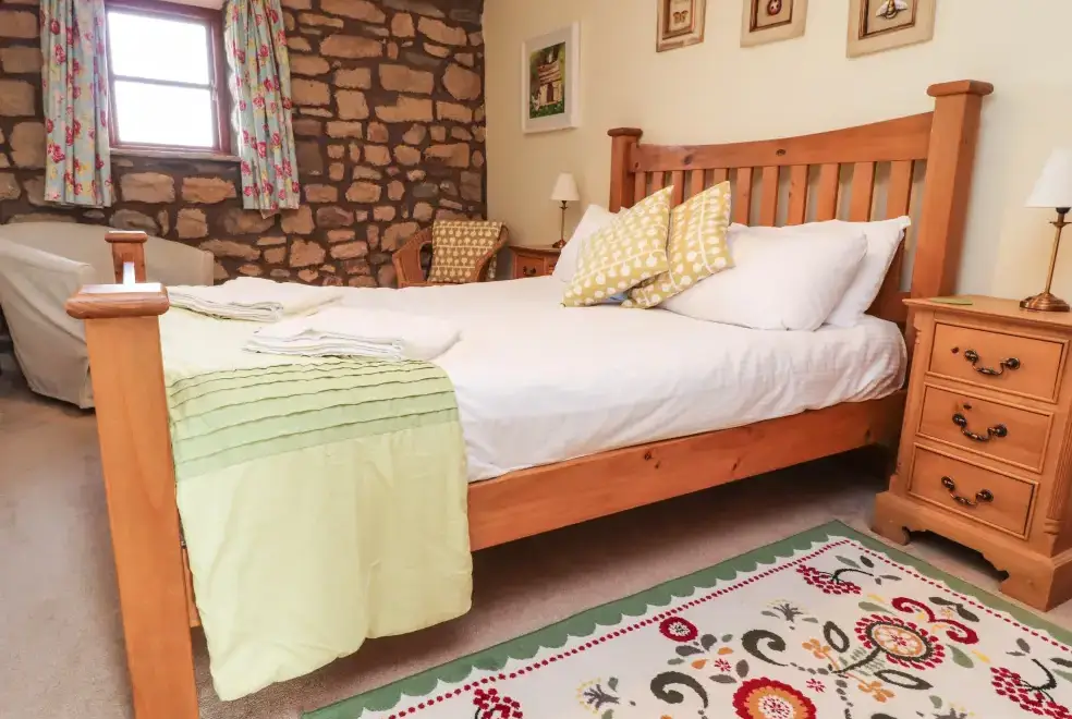 Bedroom at Usherwoods Barn, Forest of Bowland
