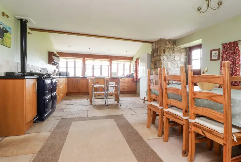 Farmhouse style kitchen at Usherwoods Dairy