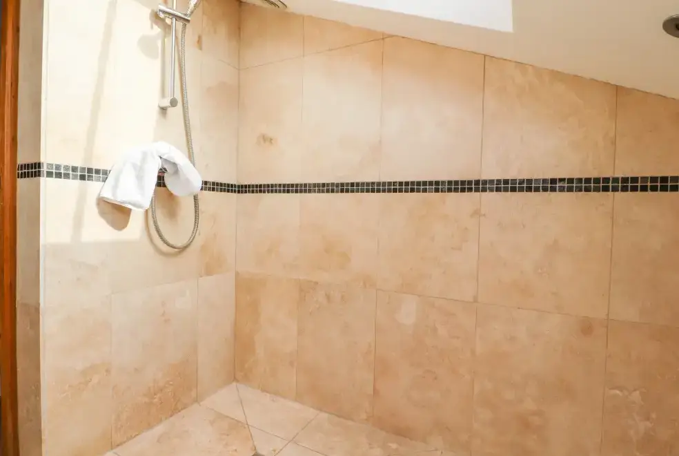 Wet room at Usherwoods Dairy