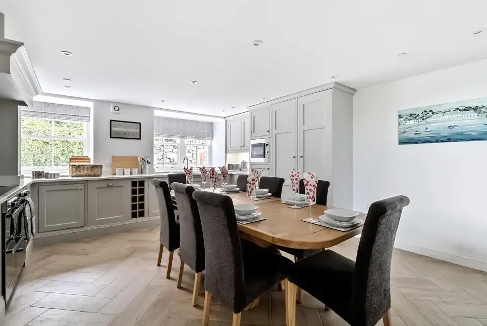 Kitchen/diner at Valerian Lodge