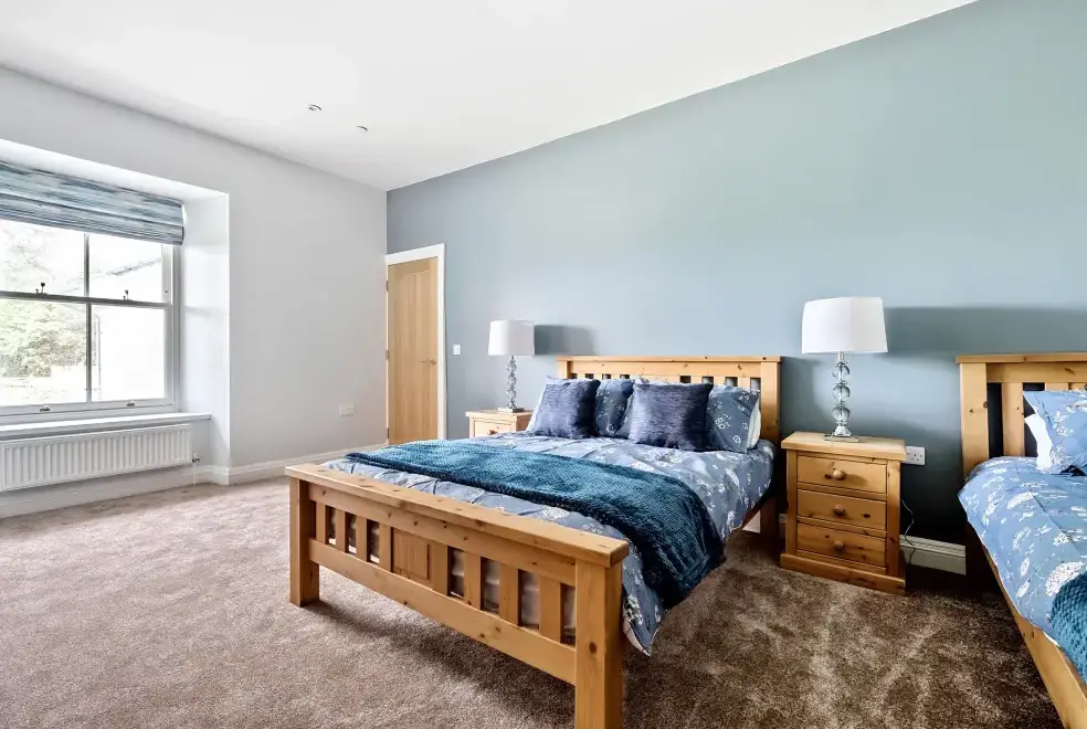 Bedroom at Valerian Lodge