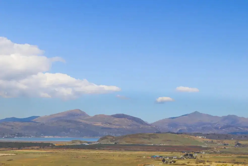 Countryside views at Valerian Lodge