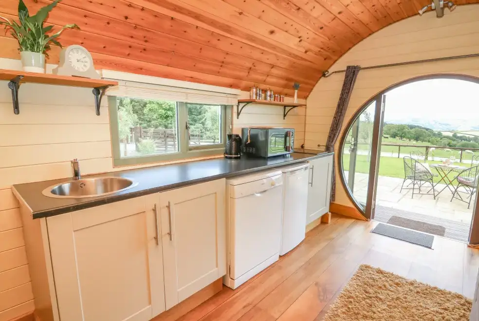 Kitchen/diner at Valley View Cabin
