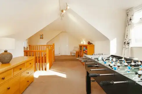 Games Room at Valley View, Devon