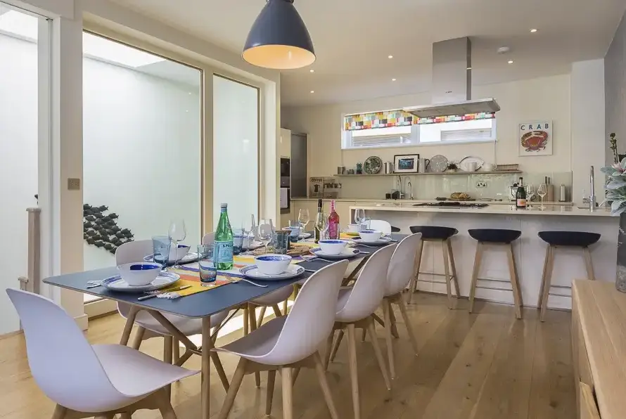 Kitchen/diner at Villa 8, Estura