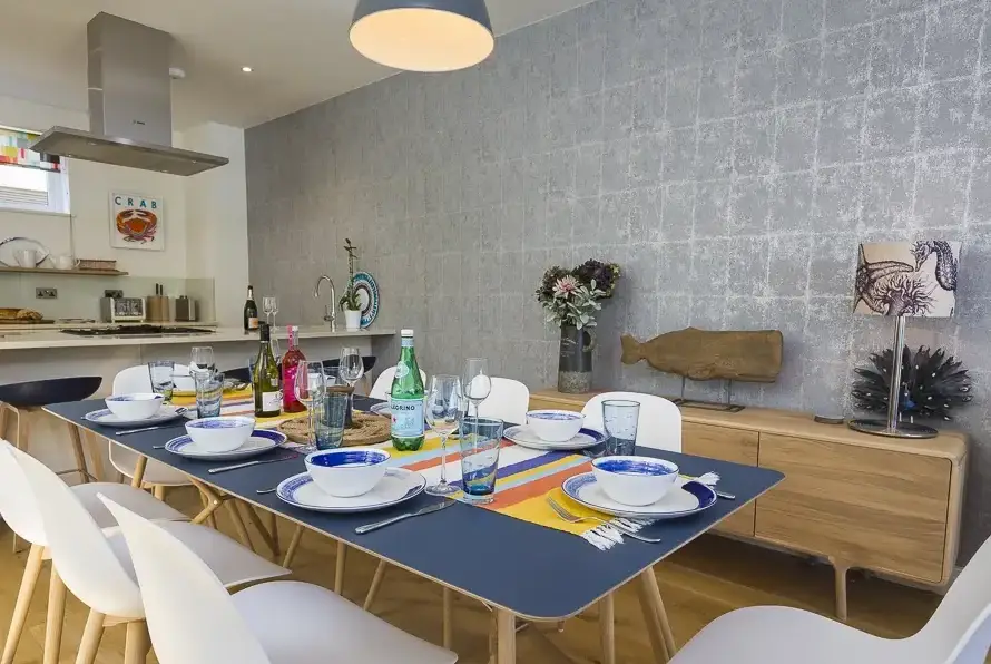 Dining room at Villa 8, Estura