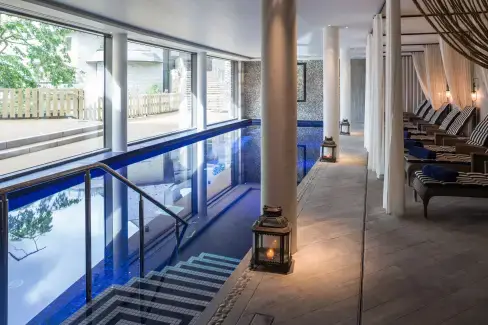 Private Swimming Pool at Villa 8, Estura, Devon