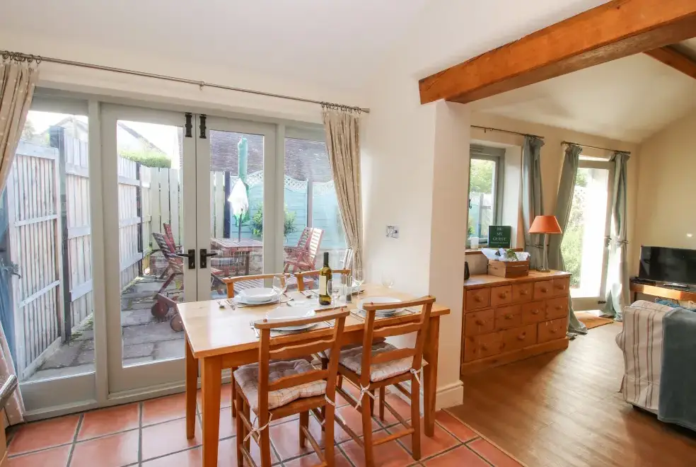 Kitchen/diner at Virginia Barn near Shrewsbury