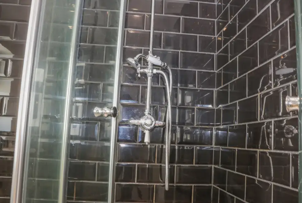 Shower room at Voebroch