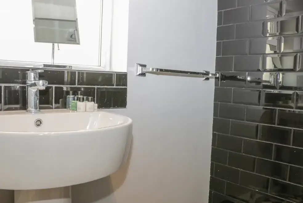 Shower room at Voebroch