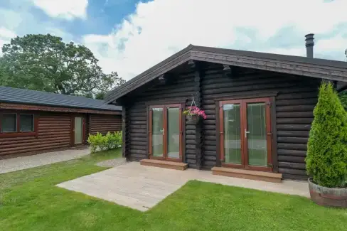 Wainstones Lodge 2, North Yorkshire, from the outside