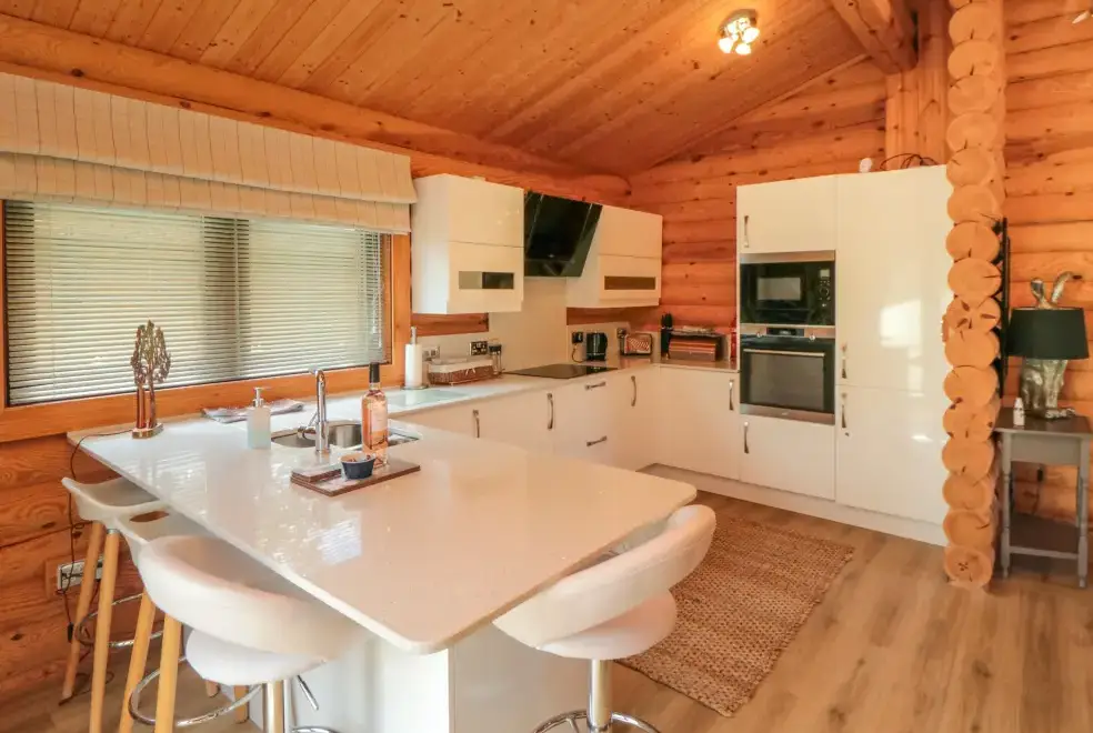 Kitchen/diner at Wainstones Lodge 2