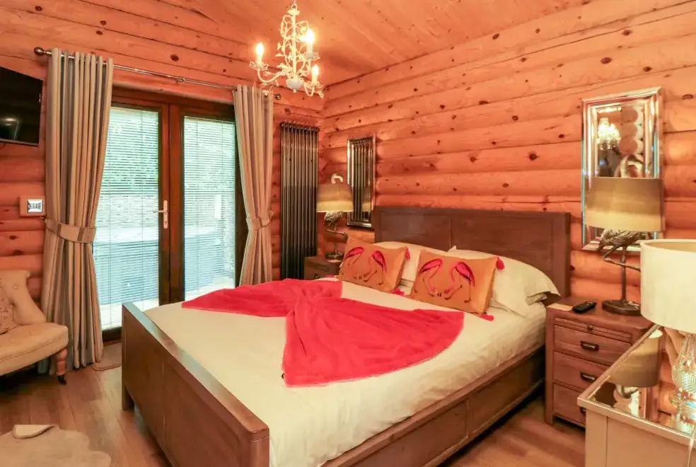 Bedroom at Wainstones Lodge 2