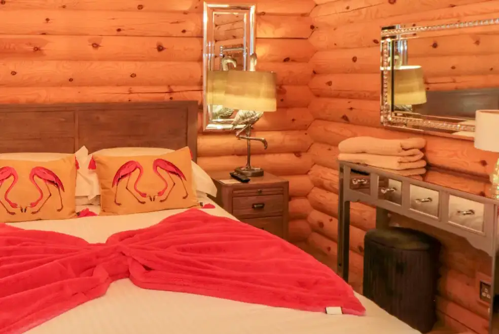 Bedroom at Wainstones Lodge 2