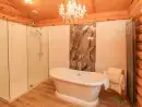 Ensuite bathroom at Wainstones Lodge 2 - thumbnail photo