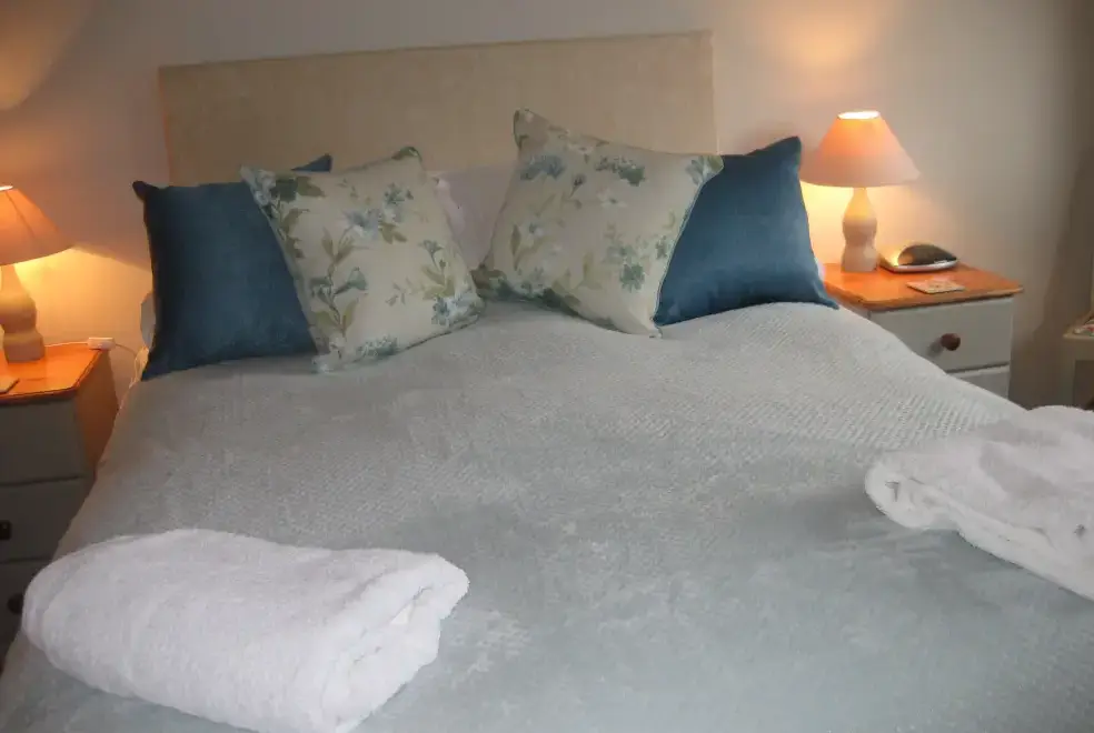 Bedroom at Waterlake Cottage, Orcheston, nr Stonehenge