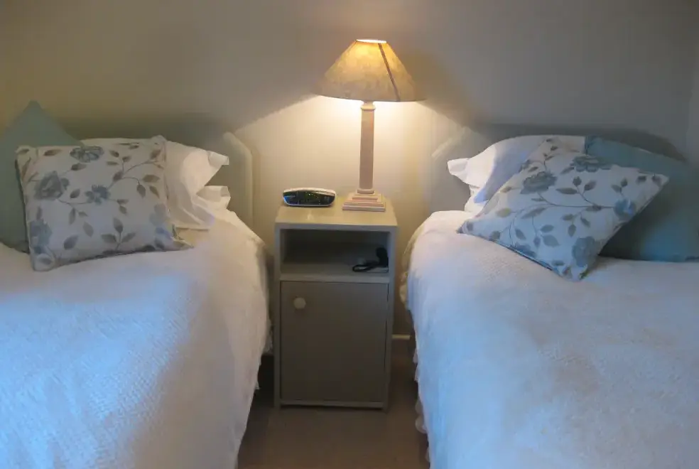 Bedroom at Waterlake Cottage, Orcheston, nr Stonehenge