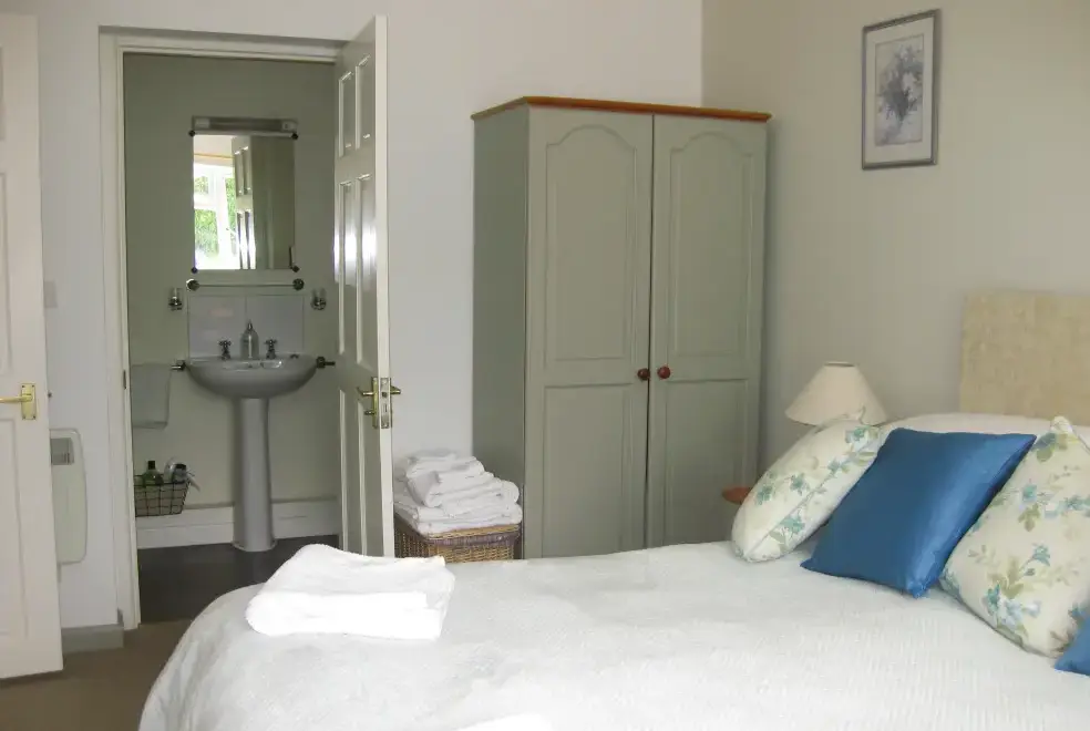 Bedroom at Waterlake Cottage, Orcheston, nr Stonehenge