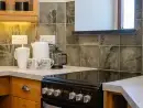 Kitchen/diner at Watermouth Castle, Harbour Apartment - thumbnail photo