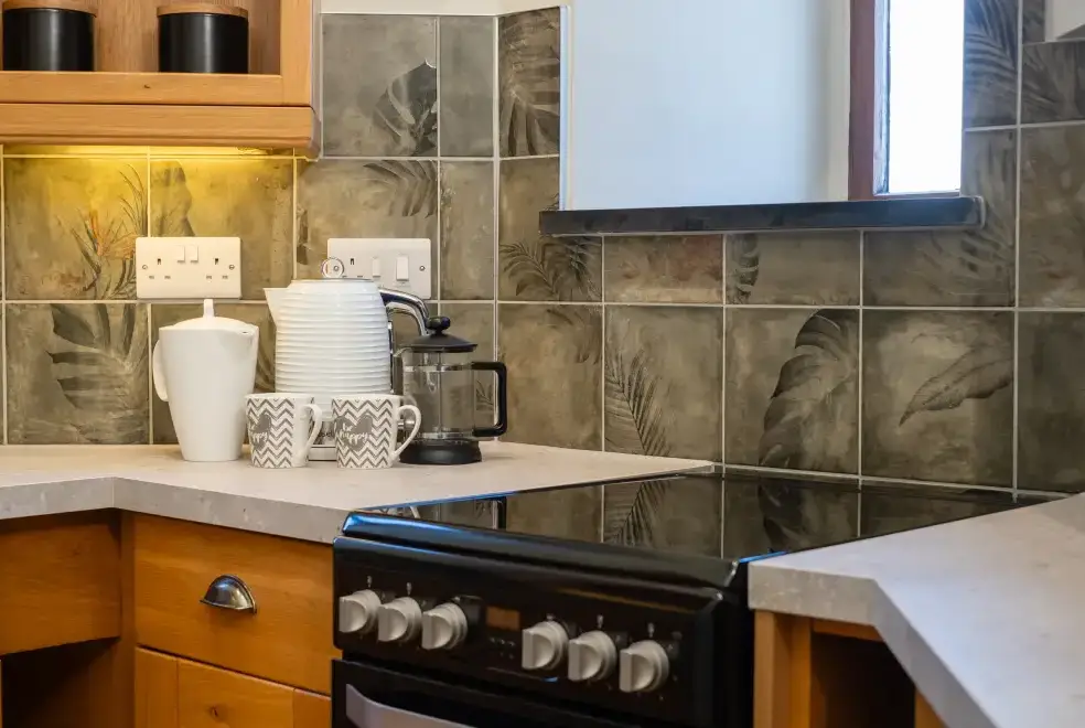 Kitchen/diner at Watermouth Castle, Harbour Apartment