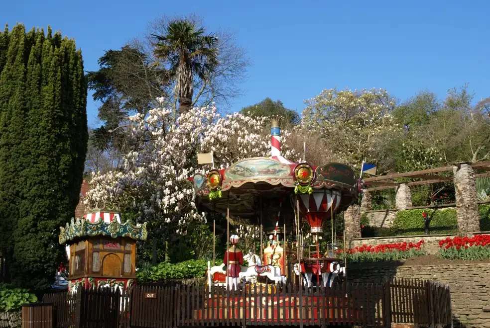 Children’s play area at Watermouth Castle, Harbour Apartment