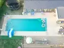 Outdoor swimming pool at Waterperry Cottage at Oxford Country Cottages - thumbnail photo