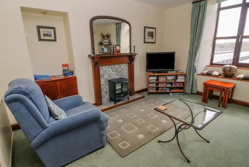 Lounge at Watershed Pet-Friendly Cottage, Yorkshire Dales National Park, 